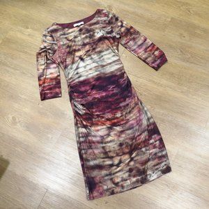 Stretchy Bodycon Printed Dress